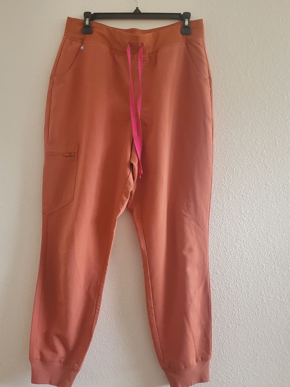 Figs Technical Collection Jogger Pants   In Burnt Orange Size L